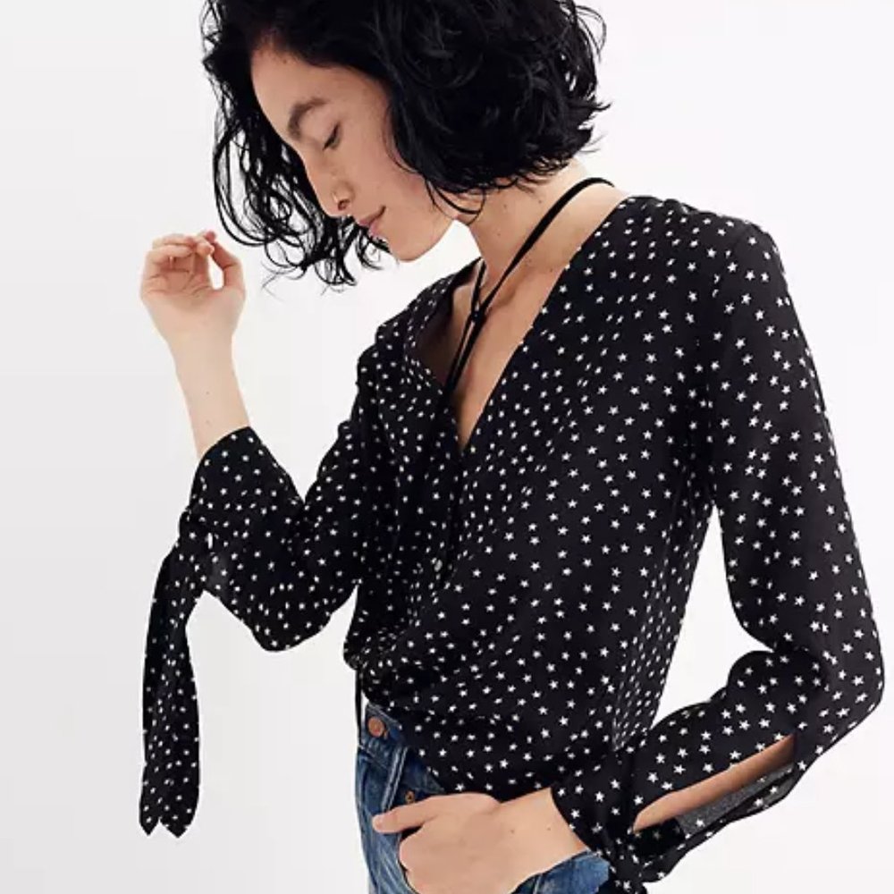 Madewell Star Silk Top